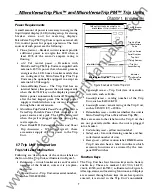 Preview for 15 page of GE MicroVersaTrip Plus Series User Manual