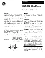 GE MicroVersaTrip Plus Manual предпросмотр