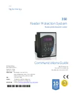 GE ML Series 350 Communications Manual preview