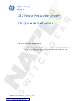 Предварительный просмотр 75 страницы GE ML Series 350 Instruction Manual