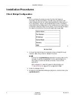 Preview for 8 page of GE MobileLink CB-1000 Installation And Troubleshooting Manual