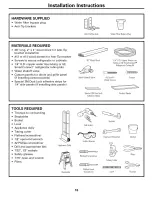 Preview for 16 page of GE Model 42 Owner'S Manual And Installation Instructions