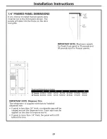 Preview for 21 page of GE Model 42 Owner'S Manual And Installation Instructions