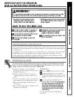 Preview for 3 page of GE Model 592 Owner'S Manual