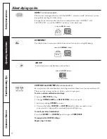 Preview for 8 page of GE Model 592 Owner'S Manual