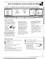 Preview for 5 page of GE MODEL WA7800R Use And Care Manual