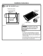 Предварительный просмотр 6 страницы GE Moffat MCP2024DXBB Installation Instructions Manual