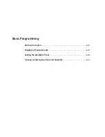 Preview for 16 page of GE Moisture monitor series 3 Programming Manual