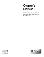 Предварительный просмотр 1 страницы GE Monogram 225D1804P011 Owner'S Manual