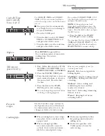 Preview for 29 page of GE Monogram Advantium ZSC1000 Owner'S Manual