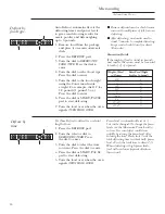 Preview for 30 page of GE Monogram Advantium ZSC1000 Owner'S Manual