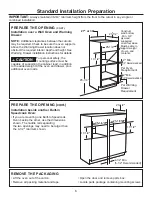 Preview for 6 page of GE Monogram Advantium ZSC1001 Installation Instructions Manual