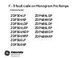 GE Monogram Pro ZDP304LP Quick Start Manual preview