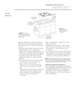 Preview for 5 page of GE Monogram Z6U375LS Installation Instructions Manual