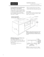 Preview for 10 page of GE Monogram Z6U375LS Installation Instructions Manual