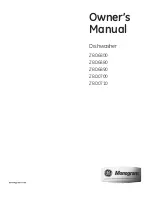 GE Monogram ZBD0710 Owner'S Manual preview