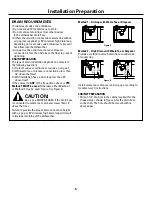 Preview for 5 page of GE Monogram ZBD1800G Installation Instructions Manual