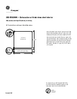 Preview for 2 page of GE Monogram ZBD4700XBB Dimension Manual