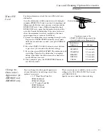 Предварительный просмотр 23 страницы GE Monogram ZBD6400 Series Owner'S Manual