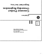 Предварительный просмотр 31 страницы GE Monogram ZBD6400 Series Owner'S Manual