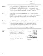 Предварительный просмотр 18 страницы GE Monogram ZBD6605 Owner'S Manual