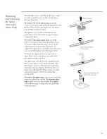 Предварительный просмотр 19 страницы GE Monogram ZBD6605 Owner'S Manual