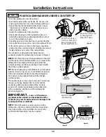 Предварительный просмотр 17 страницы GE Monogram ZBD6890KII Manual