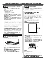 Предварительный просмотр 22 страницы GE Monogram ZBD6890KII Manual