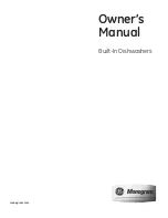 GE Monogram ZBD6900PII Owner'S Manual preview