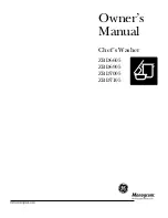 GE Monogram ZBD7005GII Owner'S Manual предпросмотр