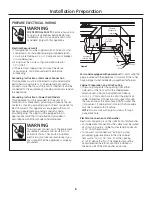 Preview for 6 page of GE Monogram ZBD8920PSS Installation Instructions Manual