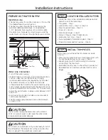 Preview for 7 page of GE Monogram ZBD8920PSS Installation Instructions Manual