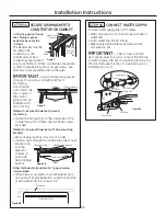 Preview for 12 page of GE Monogram ZBD8920PSS Installation Instructions Manual