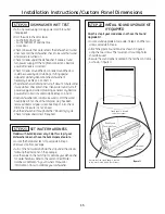 Preview for 15 page of GE Monogram ZBD8920PSS Installation Instructions Manual