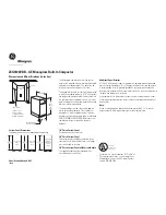 GE Monogram ZCG3100VBB Datasheet preview