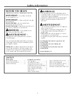 Preview for 2 page of GE Monogram ZDBI240 Design Manual With Installation Instructions