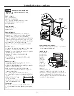 Preview for 6 page of GE Monogram ZDBI240 Design Manual With Installation Instructions