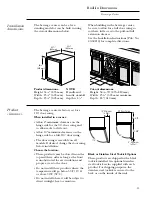 Предварительный просмотр 13 страницы GE Monogram ZDBT240 Owner'S Manual