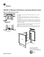 Предварительный просмотр 2 страницы GE MONOGRAM ZDIS15CSS Dimensions And Specifications