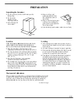 Preview for 11 page of GE Monogram ZDIW50 Use & Care Manual And Installation Instructions