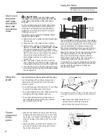 Preview for 24 page of GE Monogram ZDP486NRP6SS Owner'S Manual