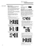 Preview for 32 page of GE Monogram ZDP486NRP6SS Owner'S Manual