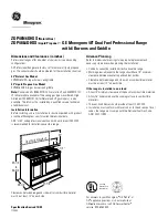 GE Monogram ZDP48N6DHSS Product Information preview