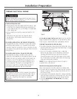 Preview for 5 page of GE Monogram ZDT975SIJII Installation Instructions Manual