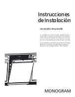 Preview for 33 page of GE Monogram ZDT975SIJII Installation Instructions Manual