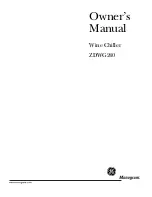 GE Monogram ZDWG240 Owner'S Manual preview
