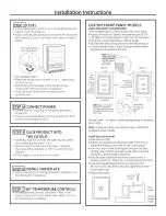 Preview for 7 page of GE Monogram ZDWI240 Installation Instructions Manual