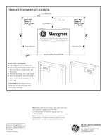 Предварительный просмотр 8 страницы GE Monogram ZDWI240 Installation Instructions Manual
