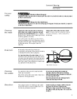 Предварительный просмотр 11 страницы GE Monogram ZDWI240HII Owner'S Manual