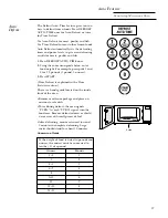 Preview for 17 page of GE Monogram ZE1660 Series Owner'S Manual